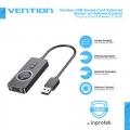 Sound Card VENTION USB 2.0 Microphone Input Volume Control - CDRBB